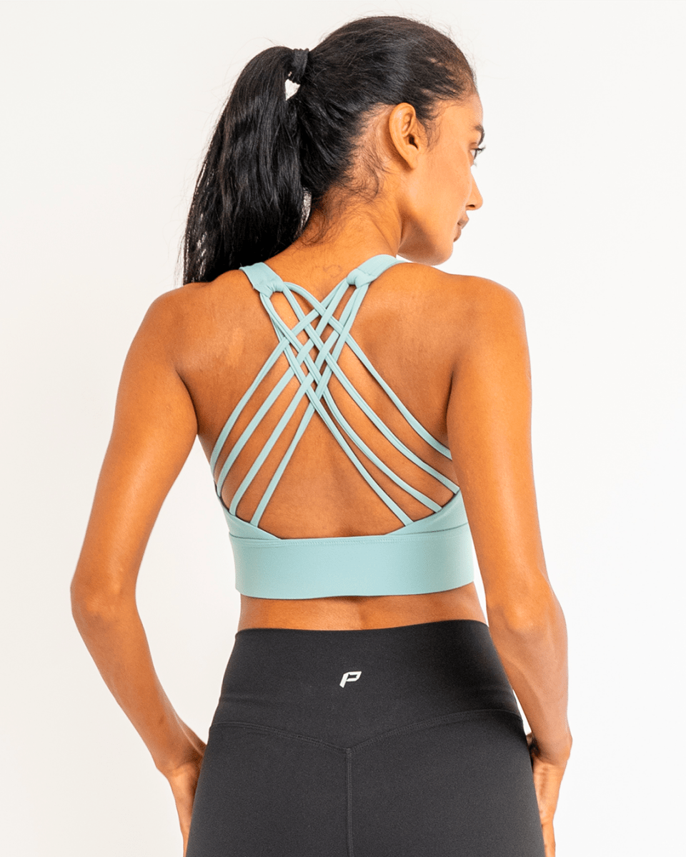 PilaNova Airy Active Strap Top – Fit & Breathable – Mint - PilaNova