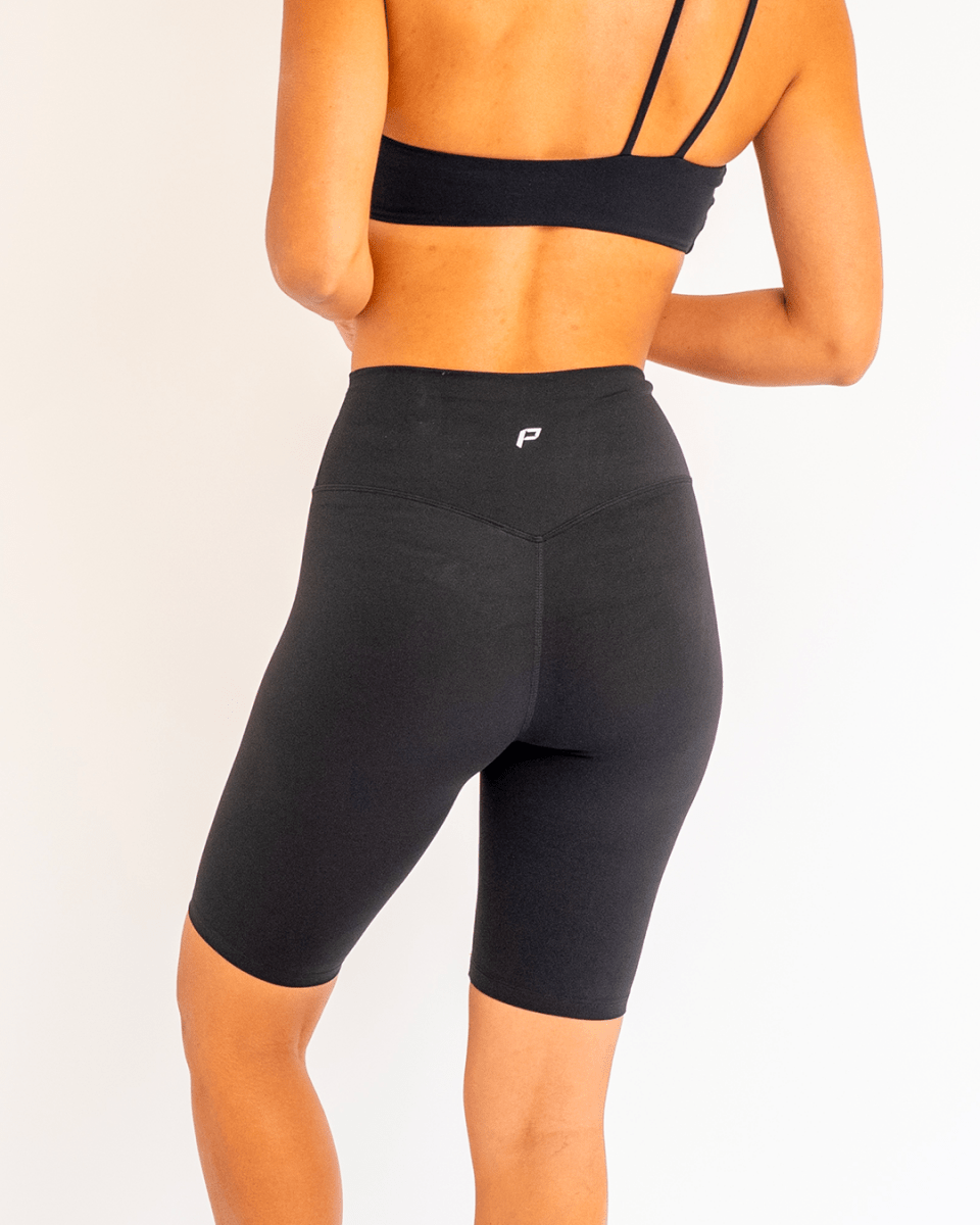 PilaNova Bike Shorts – Maximum Comfort & Style – Black - PilaNova