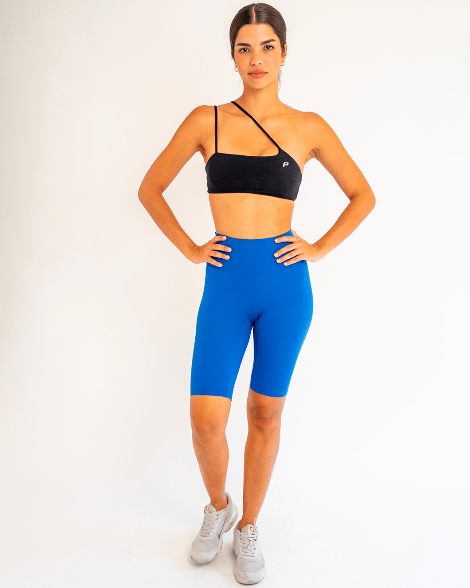 PilaNova Bike Shorts – Soft Comfort & Quick Dry – Blue - PilaNova