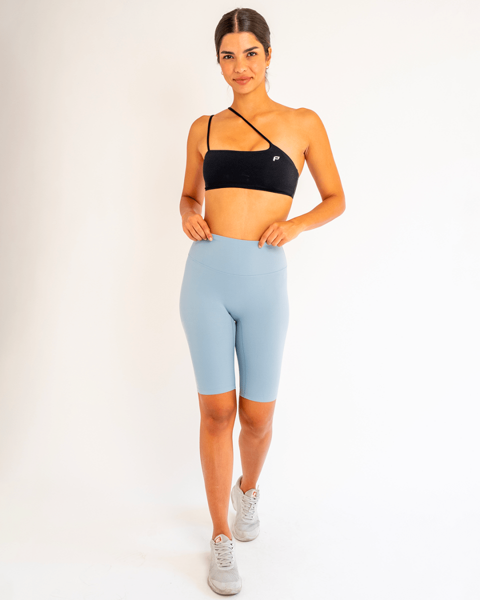 PilaNova Bike Shorts – Soft Comfort & Quick Dry – Blue - PilaNova