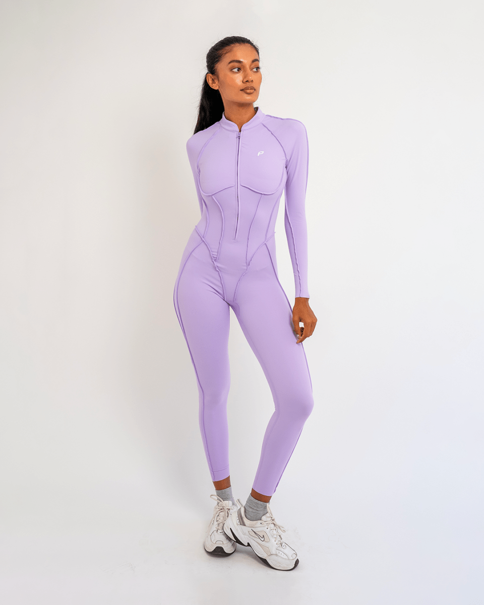 PilaNova Full - Length Catsuit – Sculpting & Open - Back – Black - PilaNova