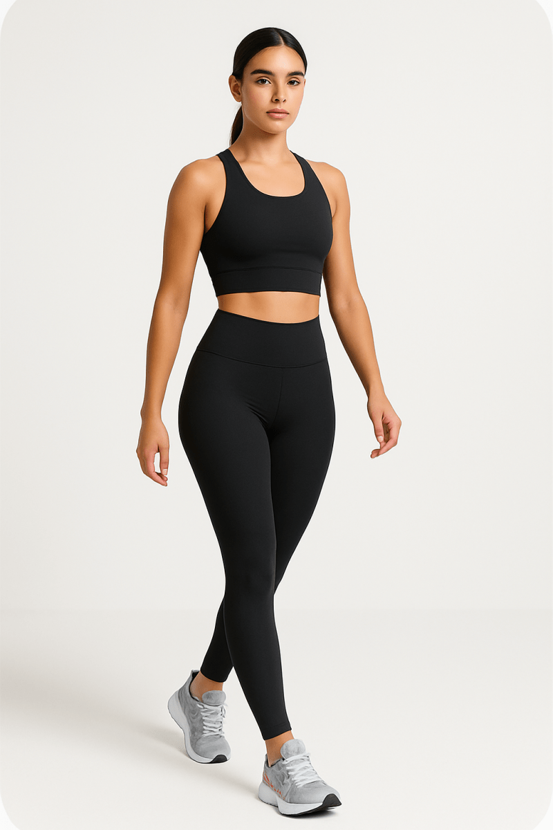 PilaNova High - Rise Leggings – Comfortable & Versatile – Black - PilaNova