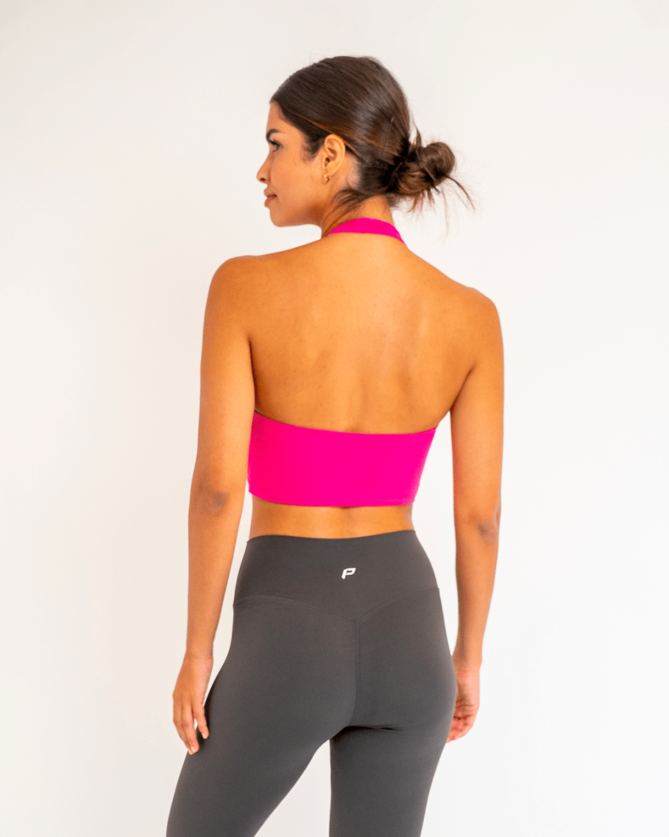 PilaNova Impact Sports Bra – Supportive & Breathable – Pink - PilaNova