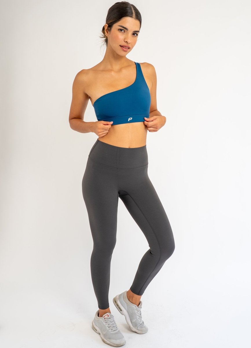 PilaNova One - Shoulder Top – Flattering & Comfortable – Blue - PilaNova