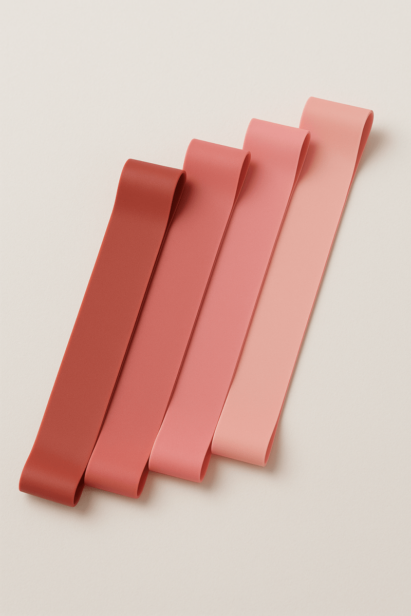 PilaNova Pilates Loop Bands – Durable Fabric & Three Resistance Levels - PilaNova