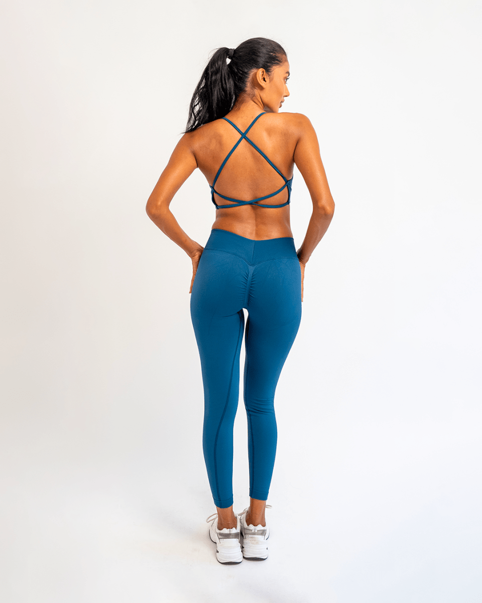 PilaNova Set Legging – Comfortable & Supportive – Blue - PilaNova