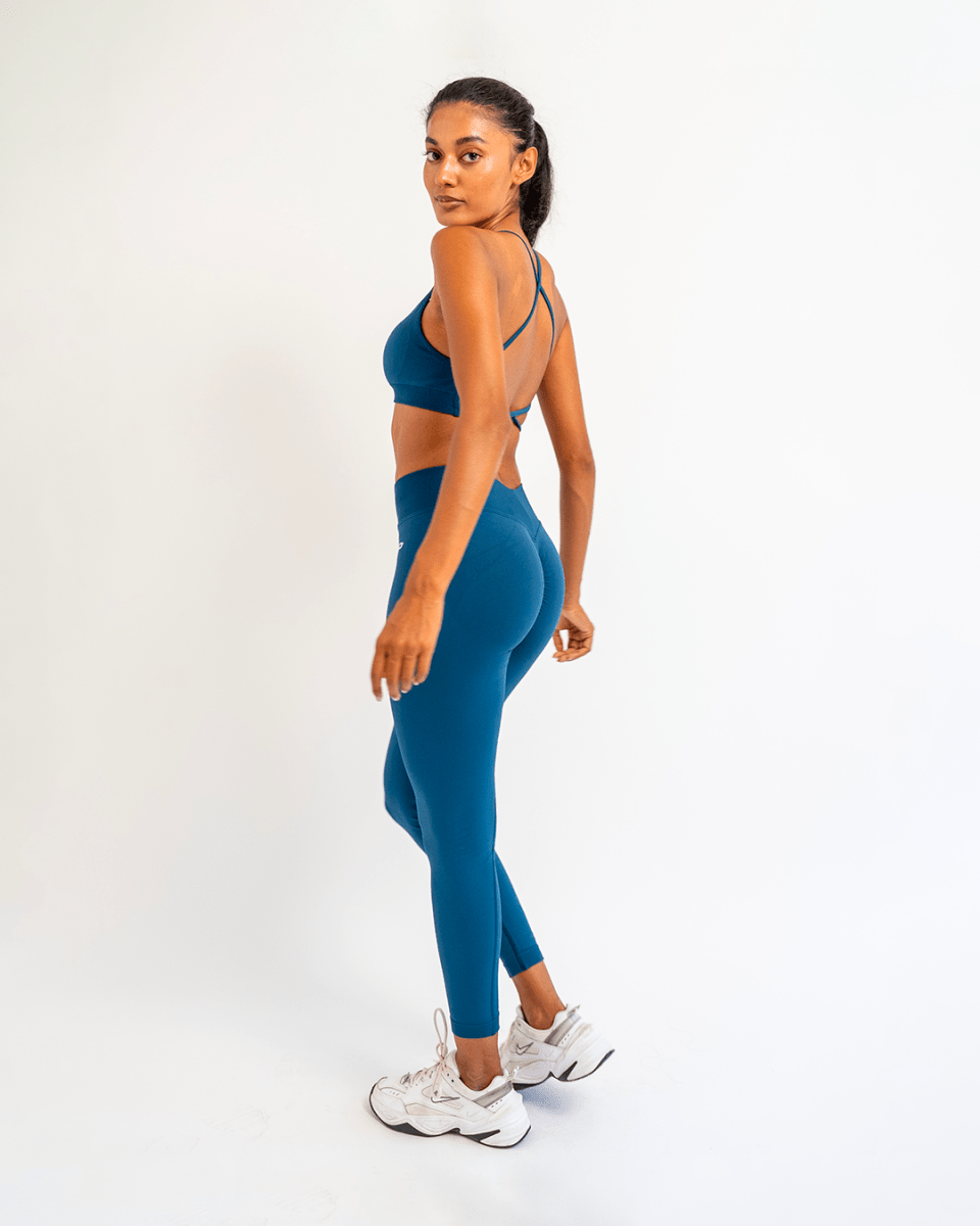 PilaNova Set Legging – Comfortable & Supportive – Blue - PilaNova