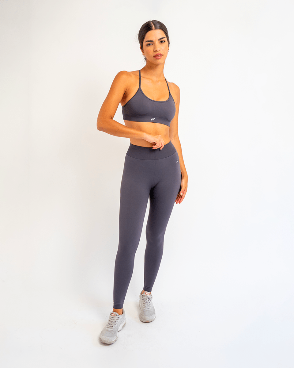 PilaNova Set Legging – Comfortable & Supportive – Grey - PilaNova