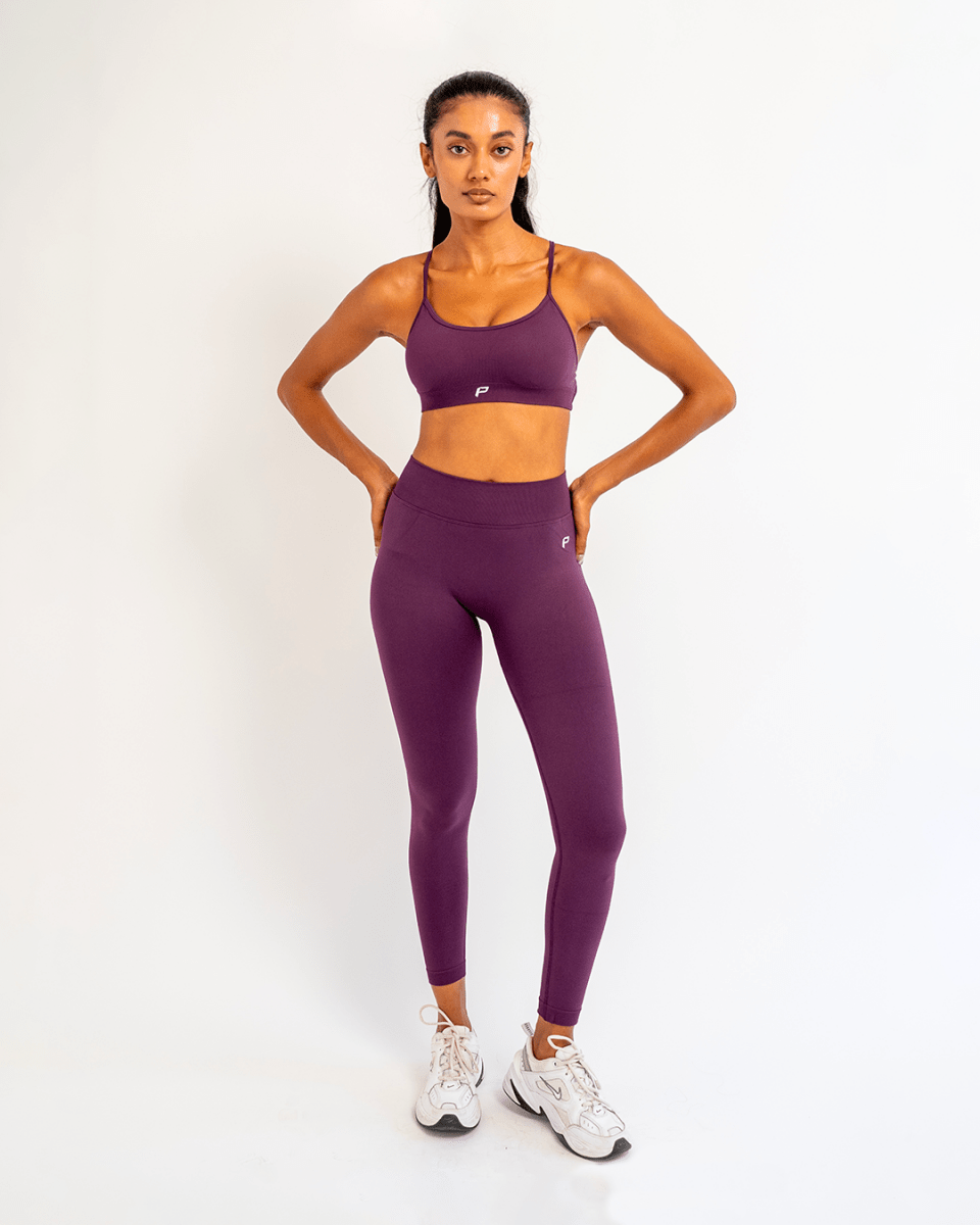 PilaNova Set Legging – Stretchy & Breathable – Purple - PilaNova