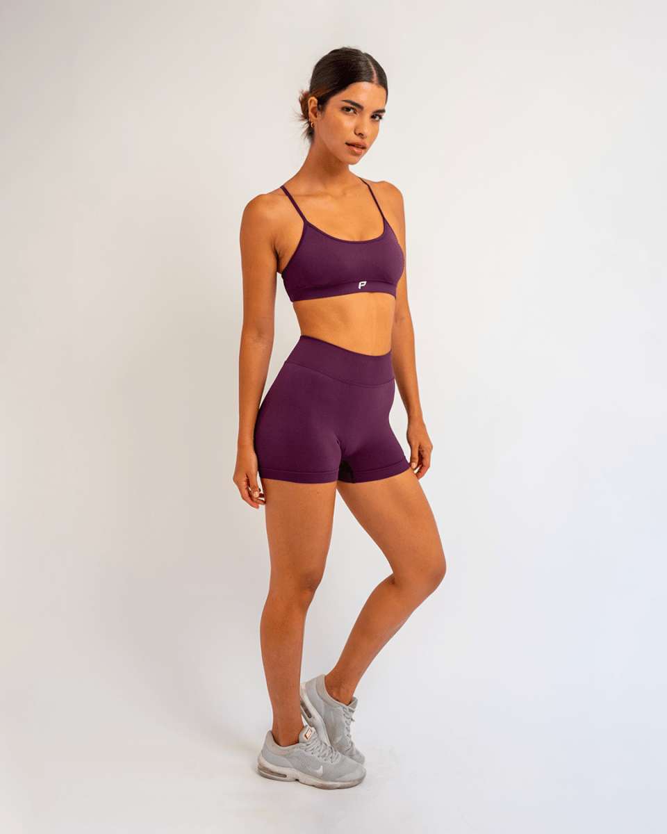 PilaNova Set Short – Breathable & Flexible – Purple - PilaNova