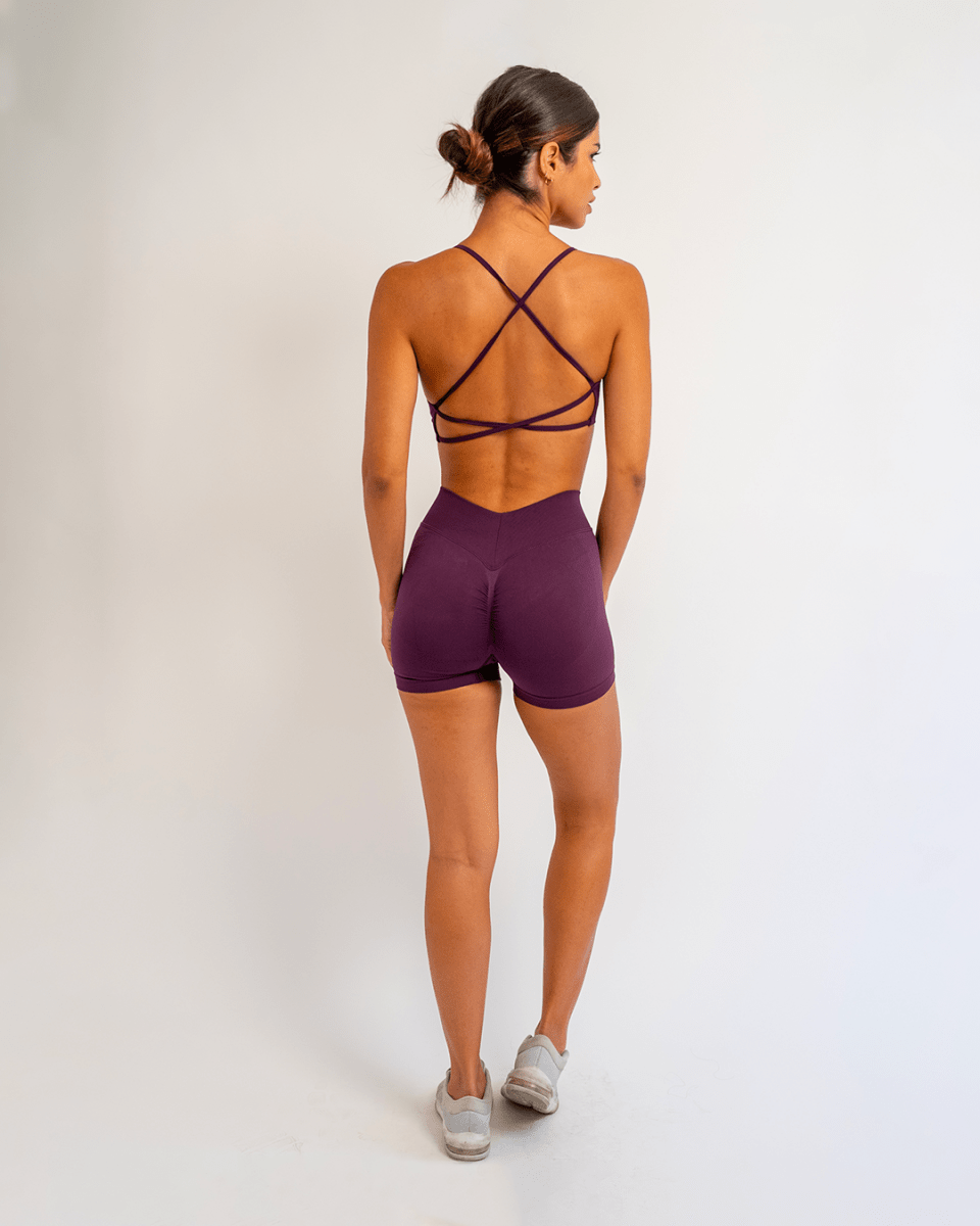 PilaNova Set Short – Breathable & Flexible – Purple - PilaNova