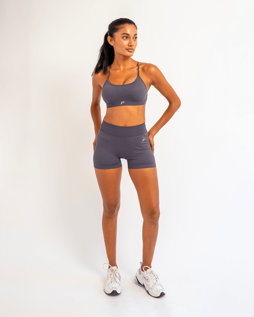 PilaNova Set Short – Breathable & Stretchable – Grey - PilaNova
